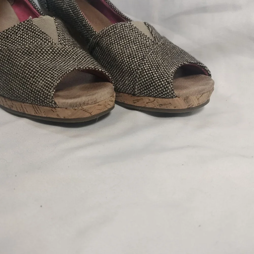 Toms‎ Wedge Cork Espadrilles (Stella)